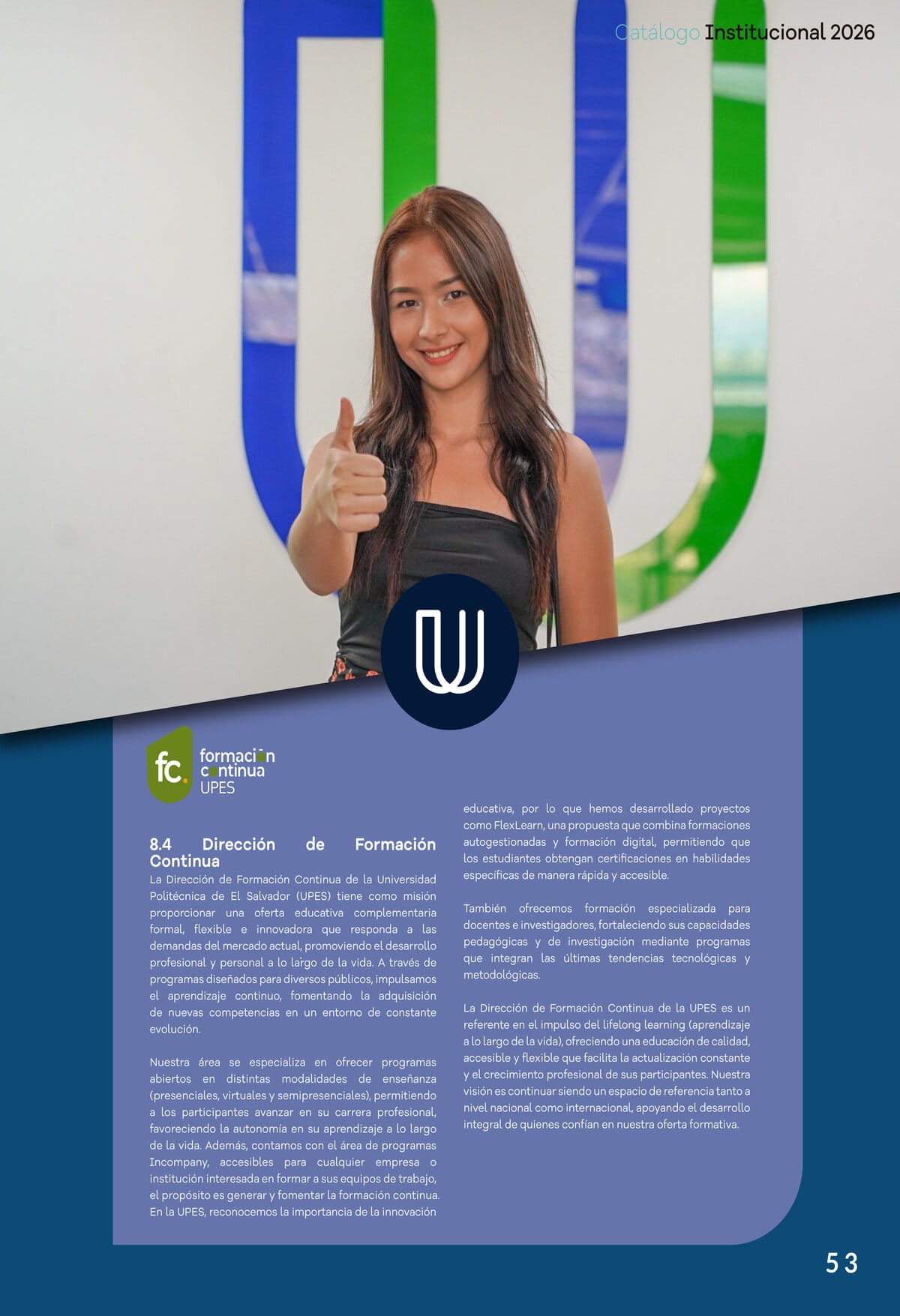Catálogo Institucional UPES — página 53